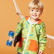 Sewing instructions for a fleece jacket for children