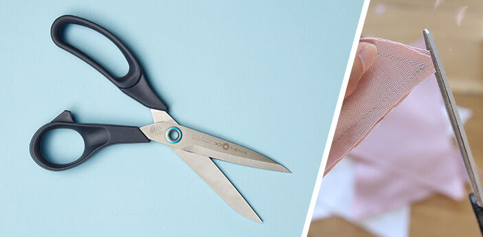Children's left-handed scissors rounded 13.5cm mix of colours