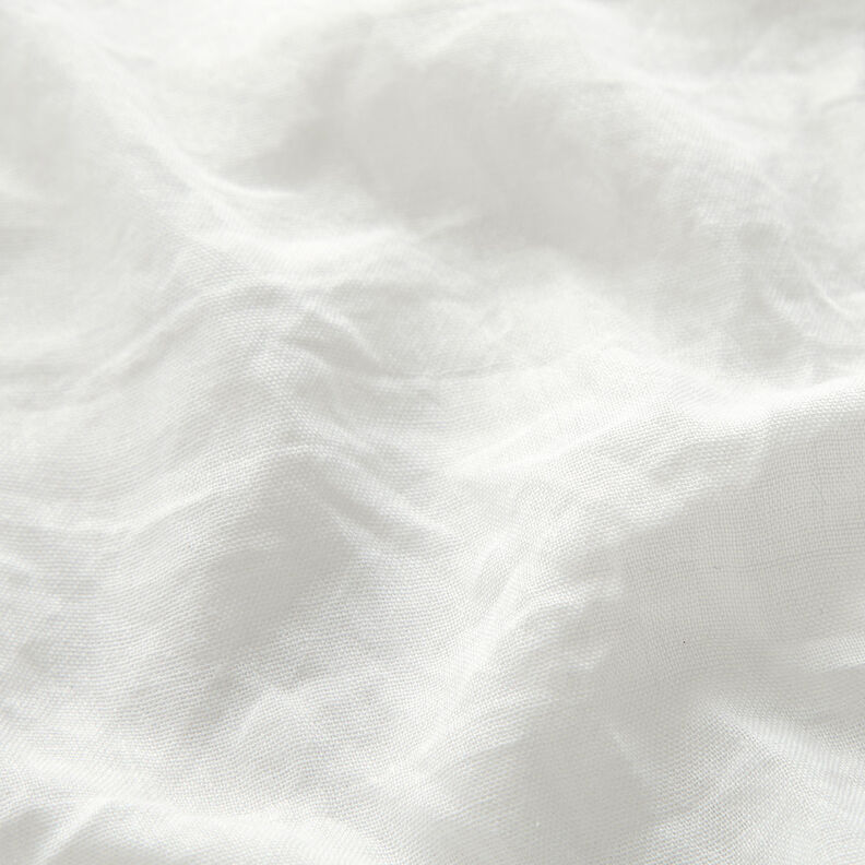 Crushed melange voile – white,  image number 2