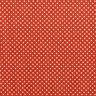 Cotton Poplin Mini polka dots – terracotta/white,  thumbnail number 1
