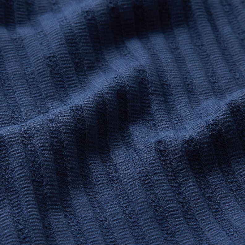 Ribbed Jersey single knitting pattern – midnight blue,  image number 2