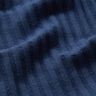 Ribbed Jersey single knitting pattern – midnight blue,  thumbnail number 2