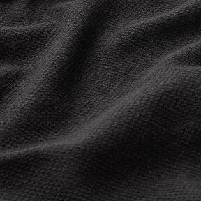 Plain Cotton Pique – black, 