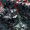 Sequin fabric gradient – black/fir green,  thumbnail number 3