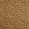 Decor Fabric Half Panama Leopard print – mocca/black,  thumbnail number 1