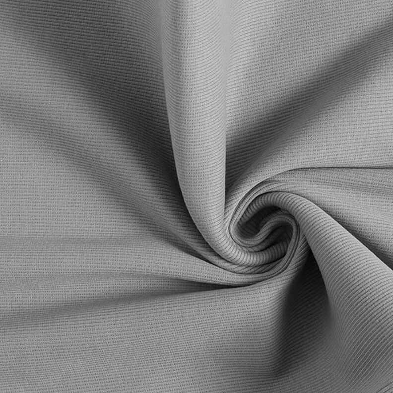 GOTS 2x2 Ribbing | Tula – silver grey,  image number 1