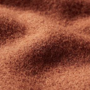 Fulled woollen loden Mottled – terracotta, 