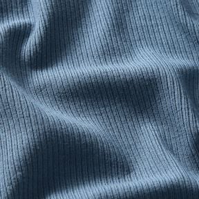 Ribbed Jersey fine 2-1-1-1 ribs – denim blue, 