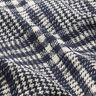 Checked Doubleface Coating Fabric – navy blue/white,  thumbnail number 2