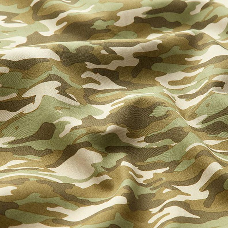 Poplin camouflage – light khaki,  image number 2