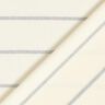 Jersey wide glitter stripes – white/metallic silver,  thumbnail number 5