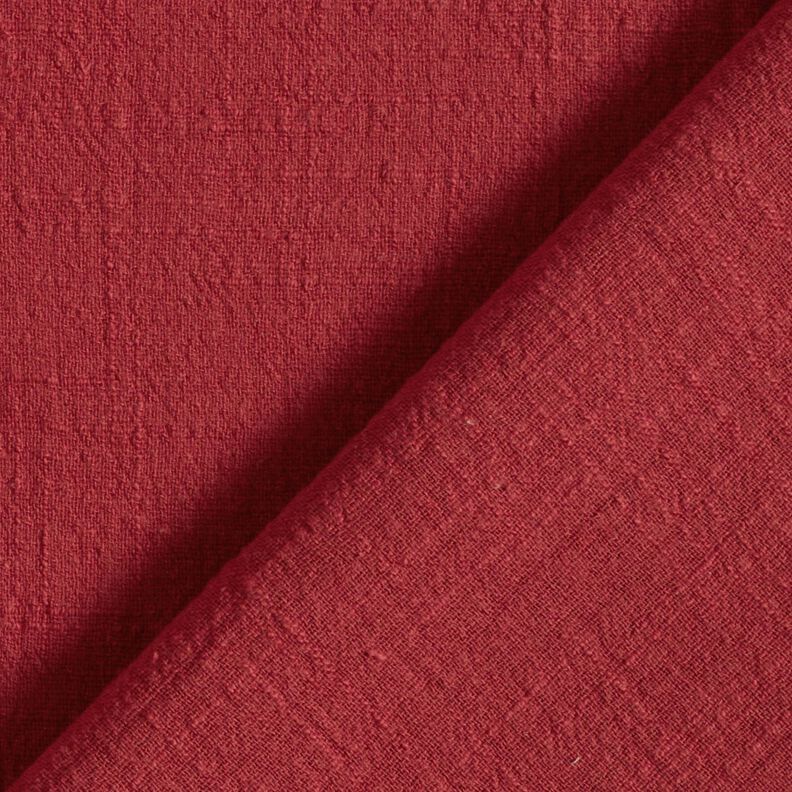 Linen look cotton fabric – terracotta,  image number 3