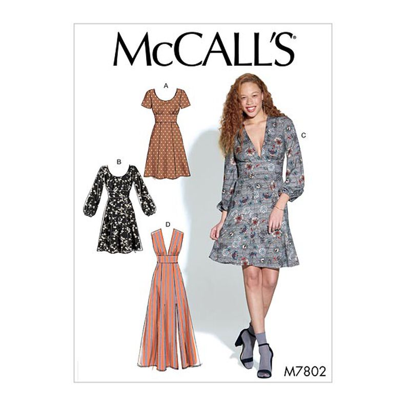 Misses' Dresses, McCalls 7802 | 14 - 22,  image number 1