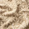 Decor Fabric Half Panama sea of leaves – offwhite/light brown,  thumbnail number 2