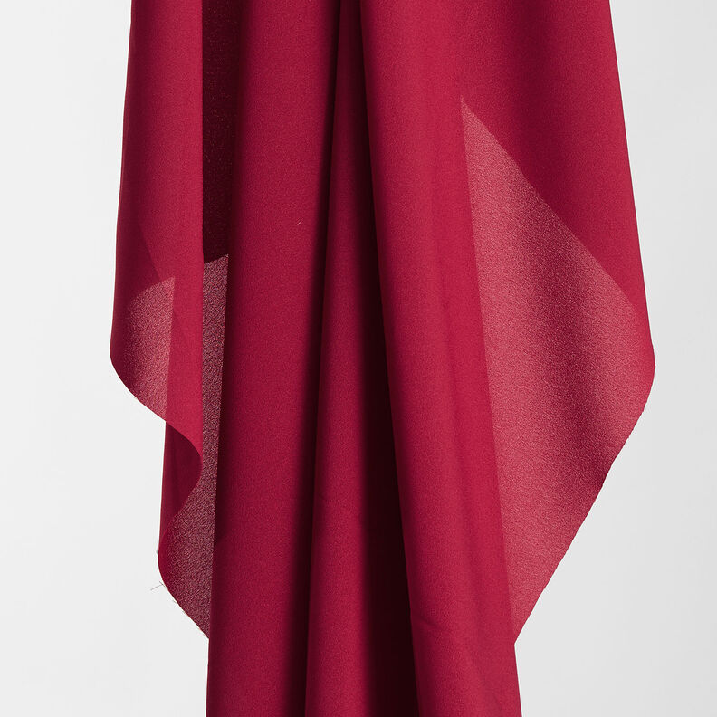 Crepe Georgette – dark red,  image number 5