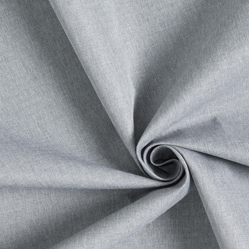 Blackout Fabric Blackout fine herringbone – pearl grey,  image number 1