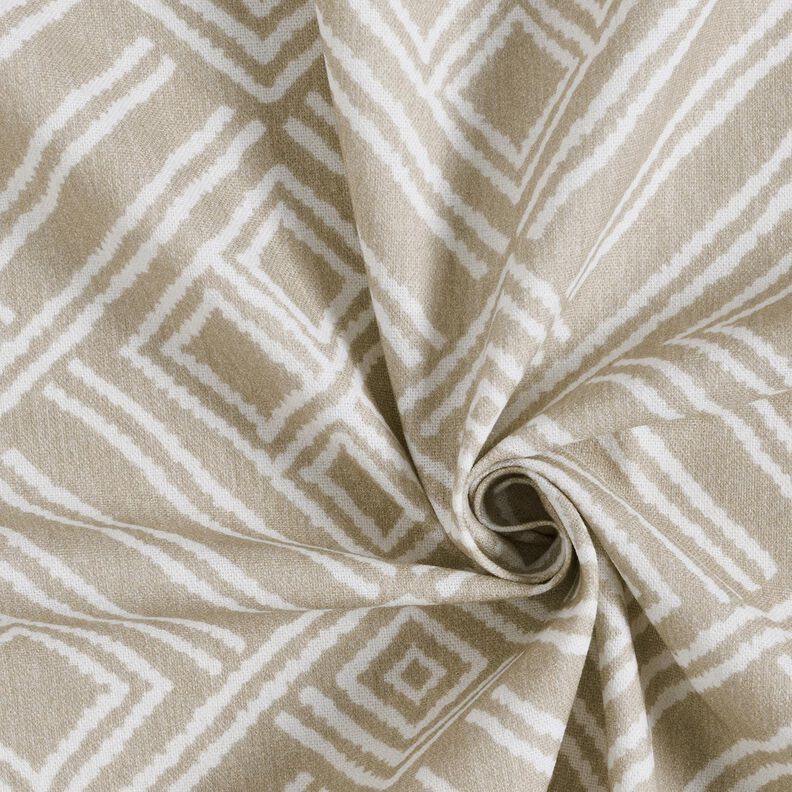 Decor Fabric Half Panama Ethnic motif – anemone, image number 3