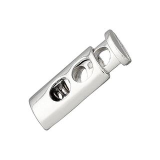 Cord Stopper [ Ø 5 mm ] – silver metallic, 