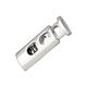 Cord Stopper [ Ø 5 mm ] – silver metallic,  thumbnail number 1