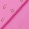 foil print feathers viscose fabric – pink,  thumbnail number 4