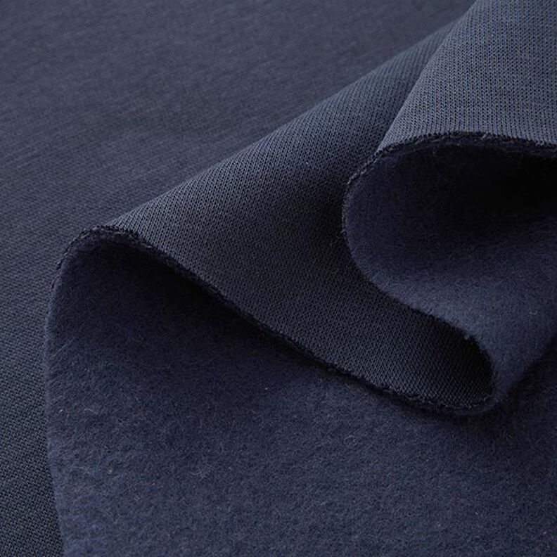 Brushed Sweatshirt Fabric – navy, image number 4