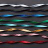 Velvet ribbon Metallic [10 mm] – aqua blue,  thumbnail number 3