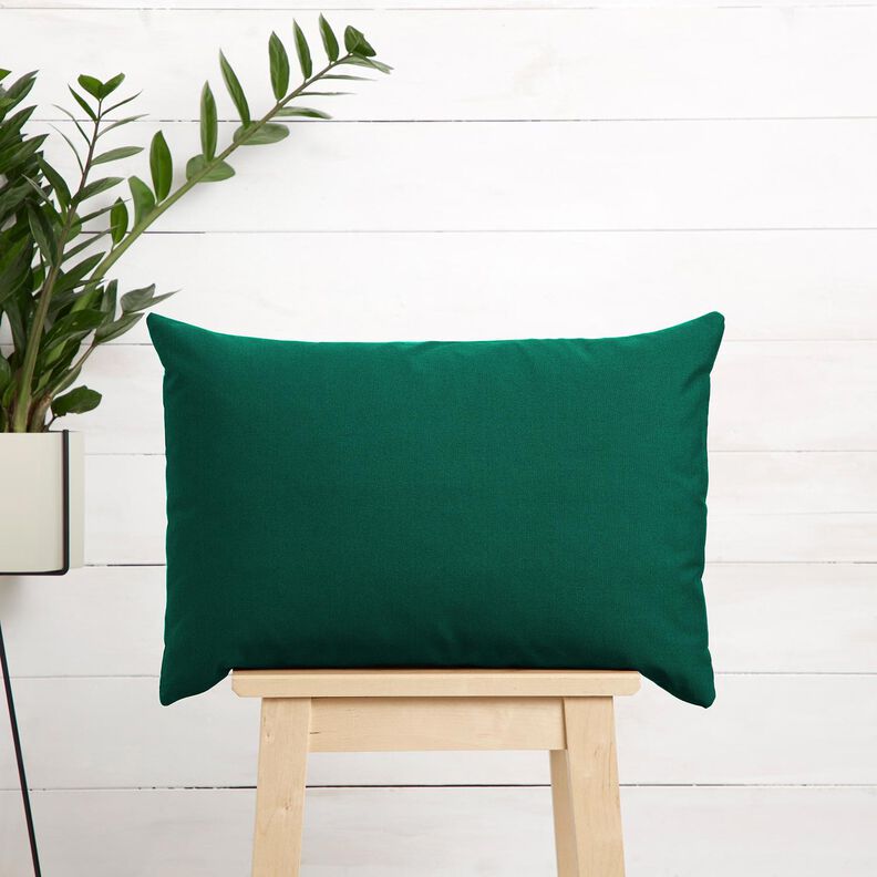 Outdoor Fabric Canvas Plain – dark green,  image number 6