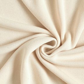 Knit Fabric Viscose Blend Super soft – light beige, 