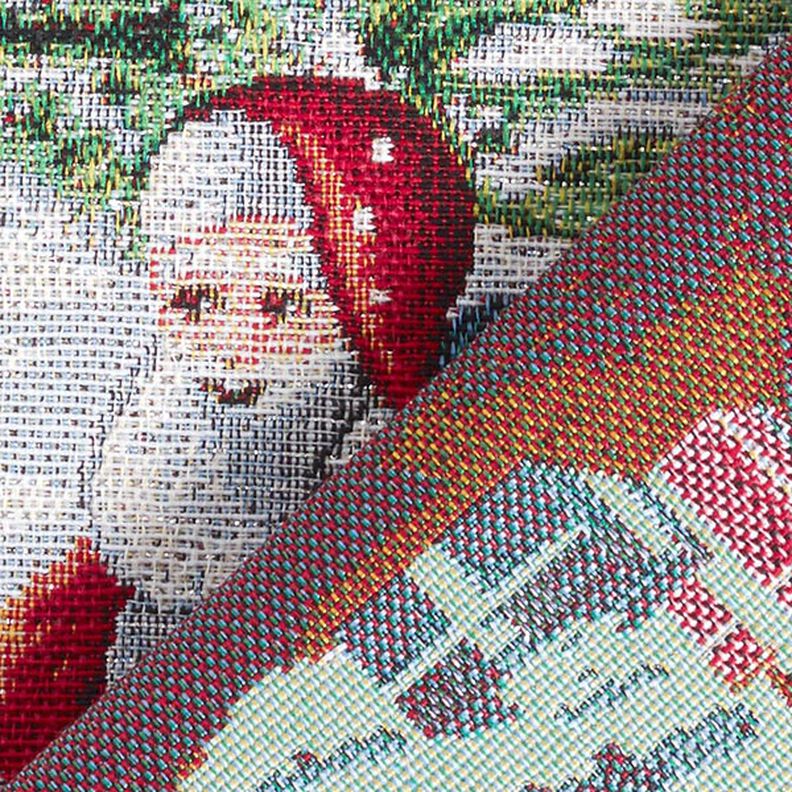 Panel Tapestry Fabric Lurex Santa – offwhite, image number 4