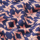 Norwegian Print Soft Sweatshirt Fabric – indigo/salmon,  thumbnail number 2