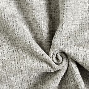 Upholstery Fabric Chenille Plain – silver grey, 