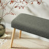 Upholstery Fabric Chenille Mottled – reed/silver grey,  thumbnail number 7