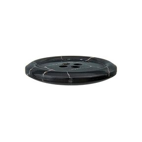 4-Hole Polyester Button Recycling – black/dusky pink, 