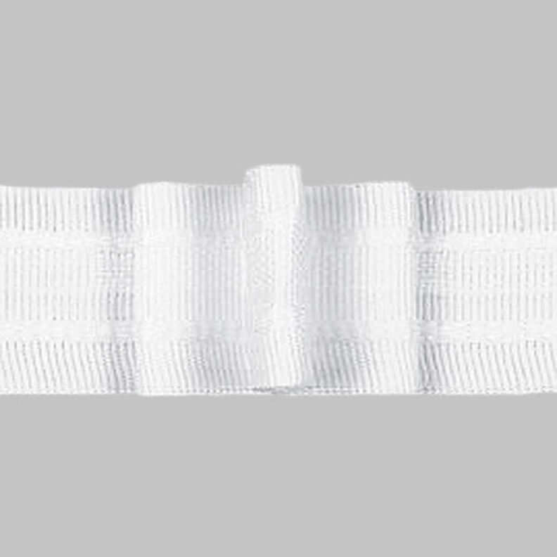 Pleated Curtain Tape 3x, 26 mm – white | Gerster,  image number 1