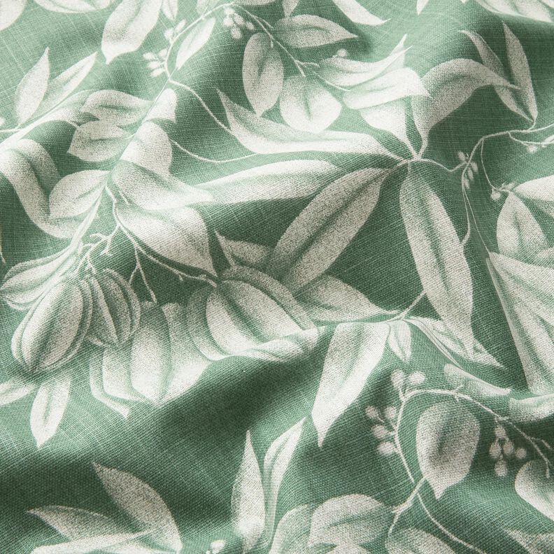 Decor Fabric Panama hanging branches – reed,  image number 2