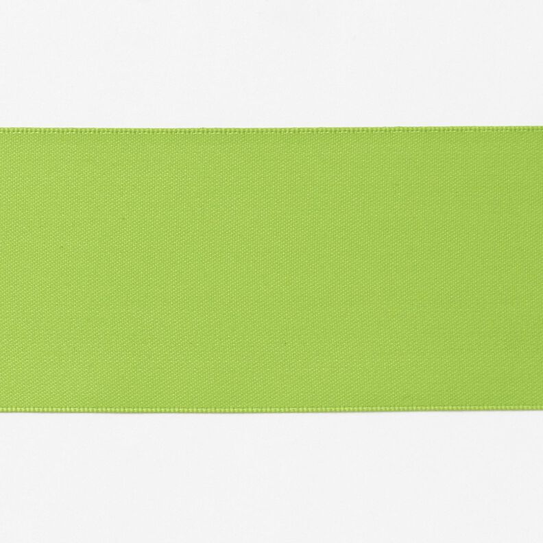 Satin Ribbon [50 mm] – apple green,  image number 1