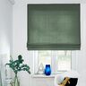 Decorative fabric, chequered grid, recycled – dark green,  thumbnail number 5