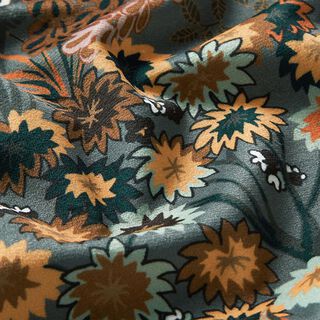 Decor Velvet exotic plants – dark pine, 