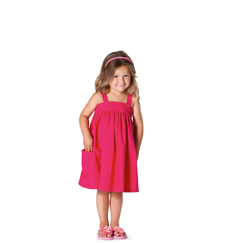 Baby - Pinafore Dress / Pants, Burda 9437,  image number 4