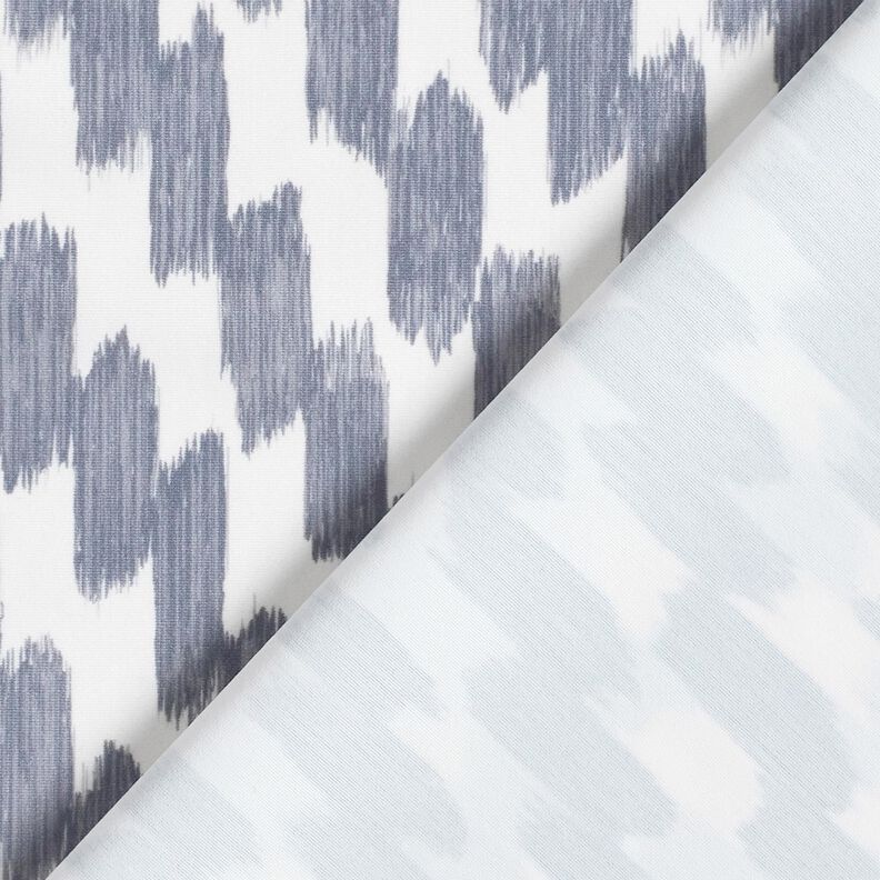 Swimsuit Fabric Brushstrokes – offwhite/slate grey,  image number 4