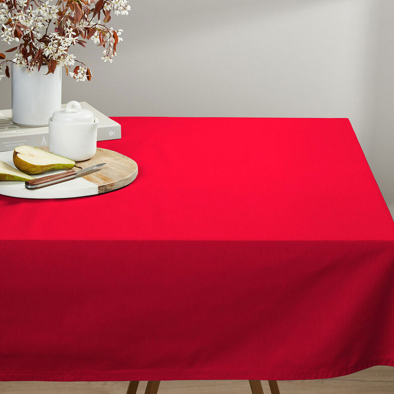 Cotton Cretonne Plain – red,  image number 5