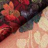 Decor Fabric Tapestry Fabric floral bouquets – black/terracotta,  thumbnail number 4