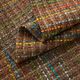 Colourful Stripes & Lurex Pure New Wool Blend Bouclé – medium brown,  thumbnail number 4