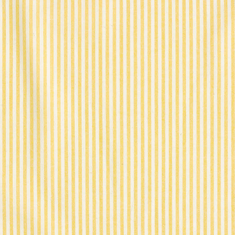Cotton Viscose Blend stripes – curry yellow/offwhite,  image number 1