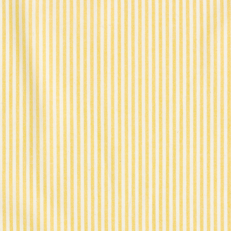 Cotton Viscose Blend stripes – curry yellow/offwhite,  image number 1