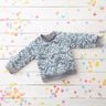 Brushed Sweatshirt Fabric  Dinosaurs Digital Print &ndash; light grey,  thumbnail number 5