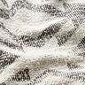 Knitted bouclé chevron – black/white,  thumbnail number 3