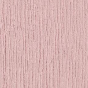 GOTS Triple-Layer Cotton Muslin – light dusky pink, 
