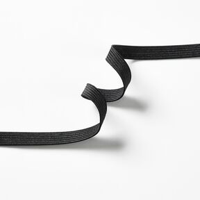 Smooth elastic tape [5 m | 10 mm] – black, 