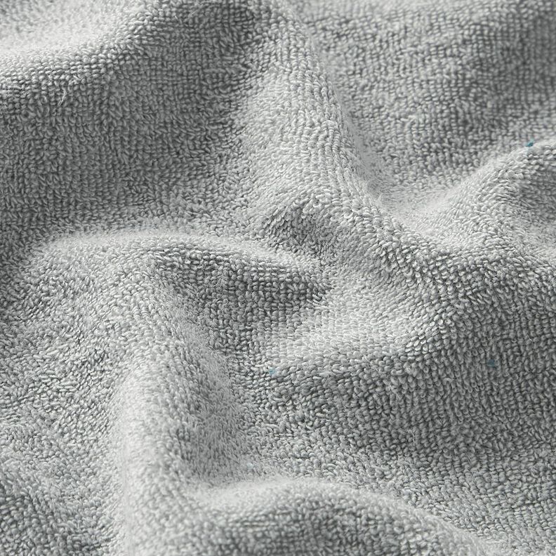 Towelling Fabric Stretch Plain – grey,  image number 2